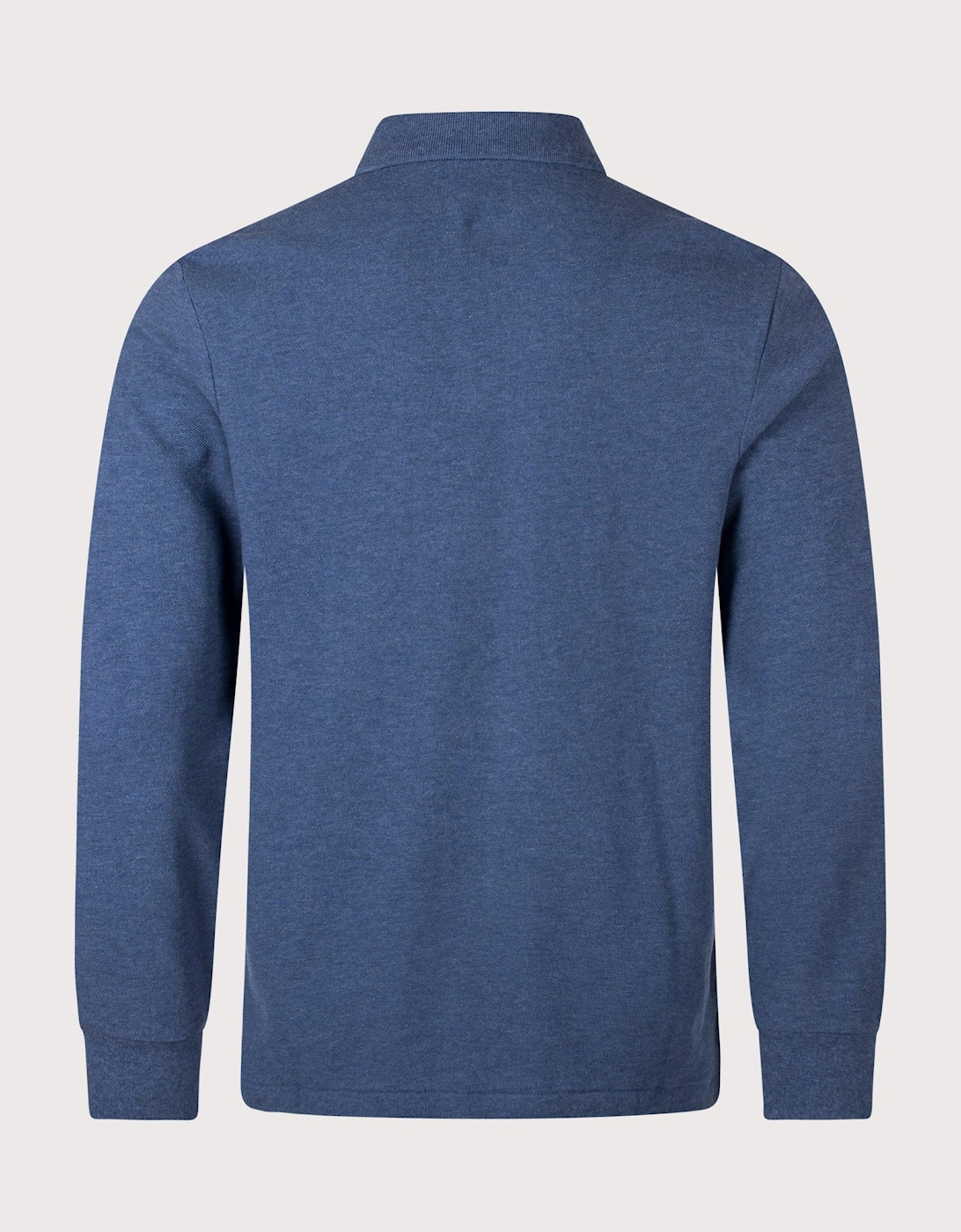 Custom Slim Fit Long Sleeve Polo Shirt