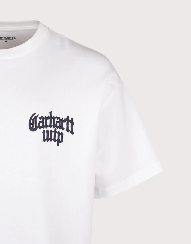 Oversized Fit Blackletter T-Shirt