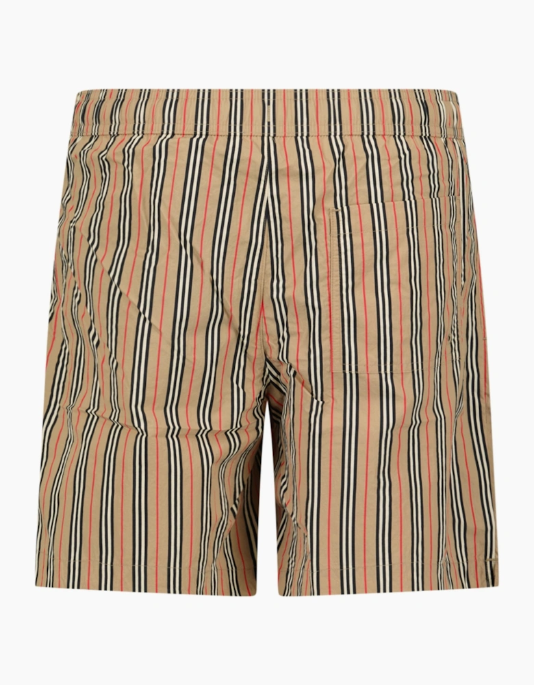 Burberry 'Martin' Signature Check Swim Shorts Archive Beige