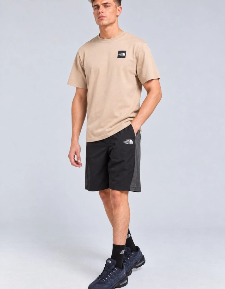 The North Face Mens M Multi Location Globe T Shirt in Beige