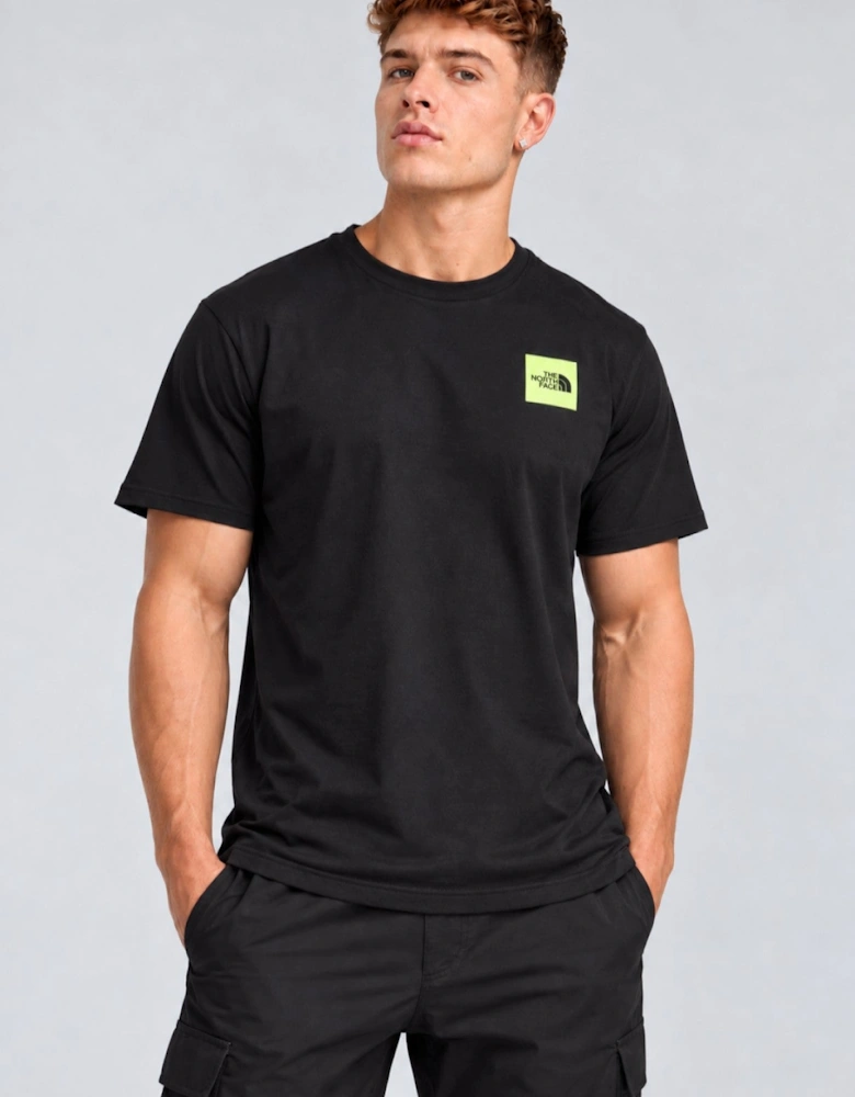 The North Face Mens M Multi Location Globe T Shirt in Black