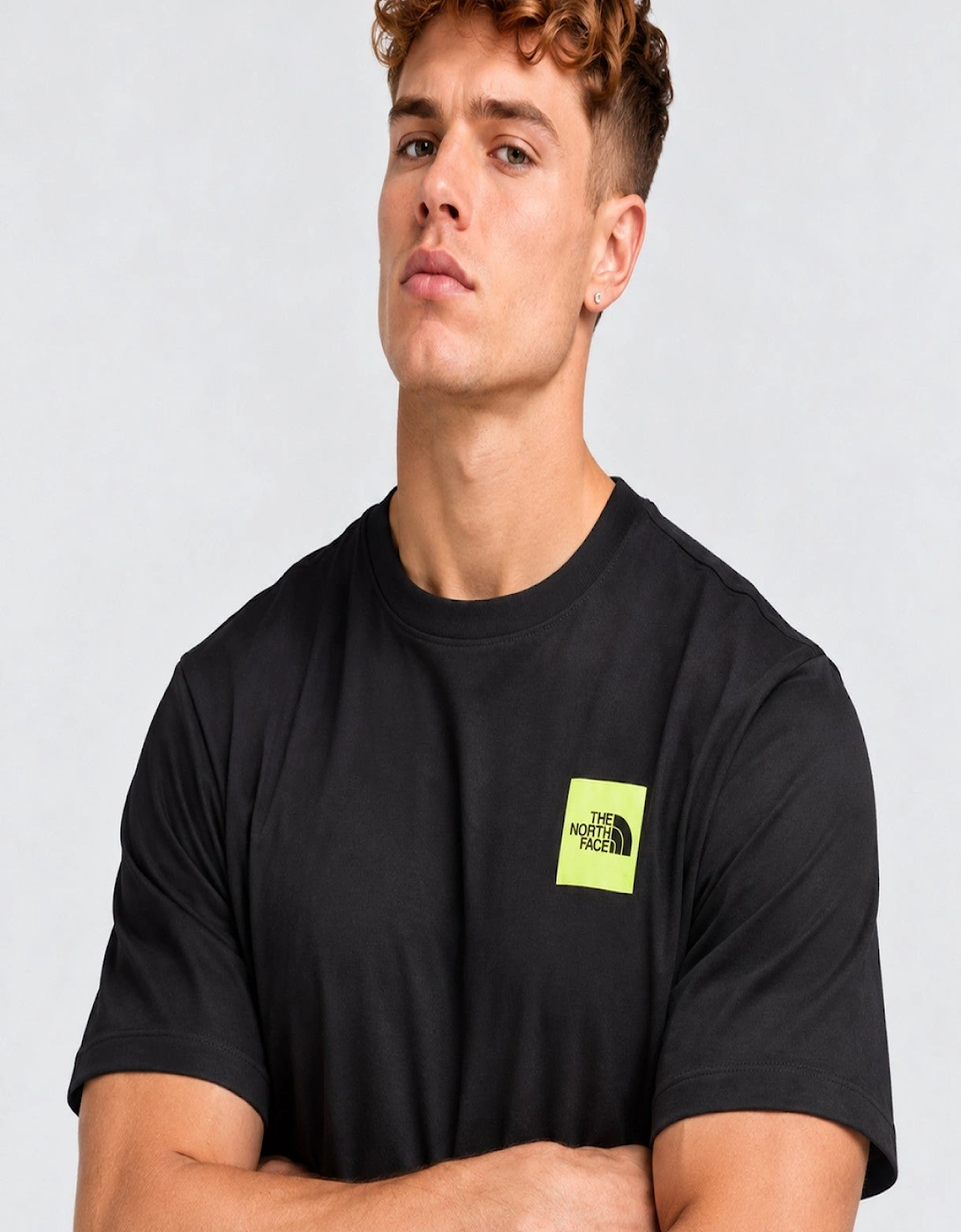 The North Face Mens M Multi Location Globe T Shirt in Black