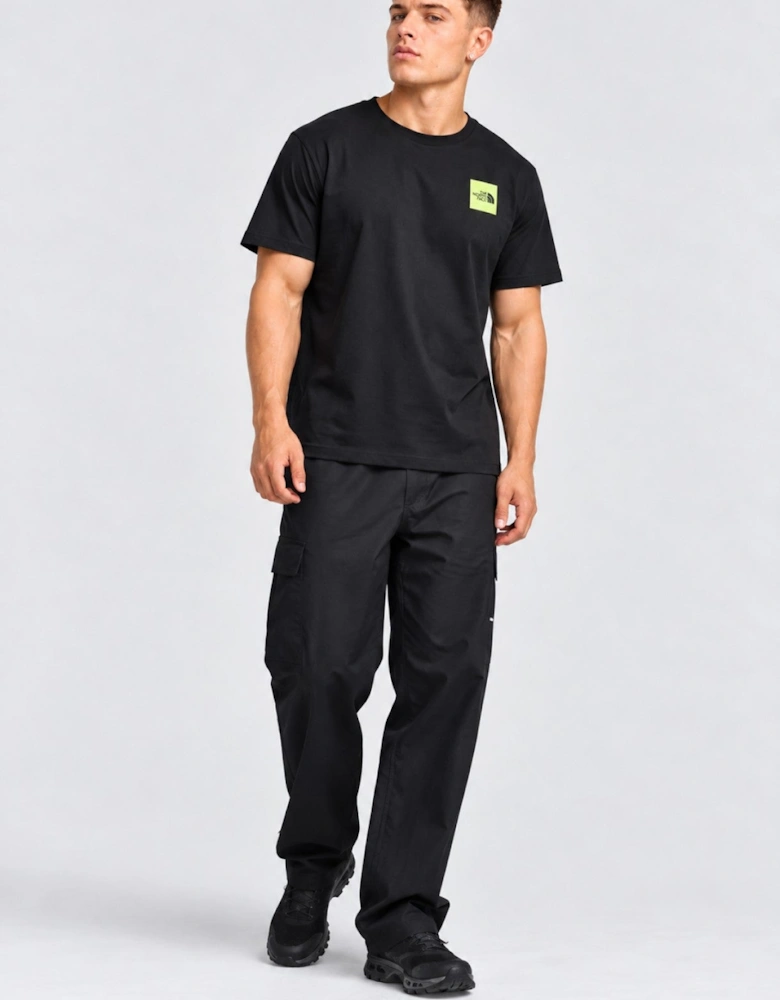 The North Face Mens M Multi Location Globe T Shirt in Black