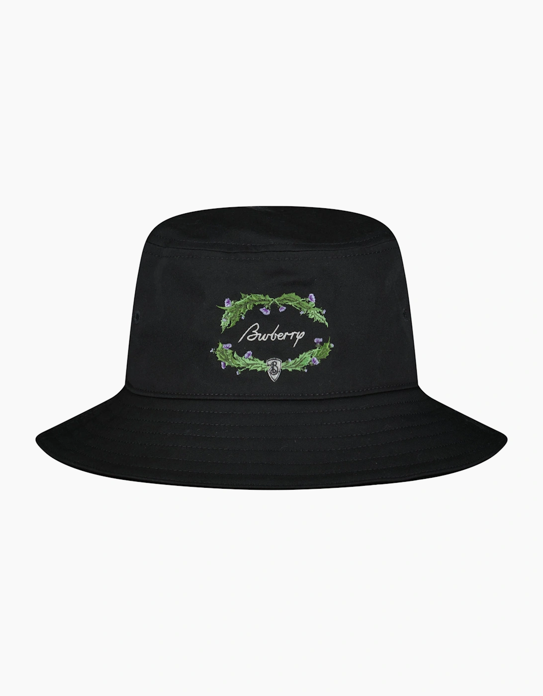 Burberry Thistle Bucket Hat Black