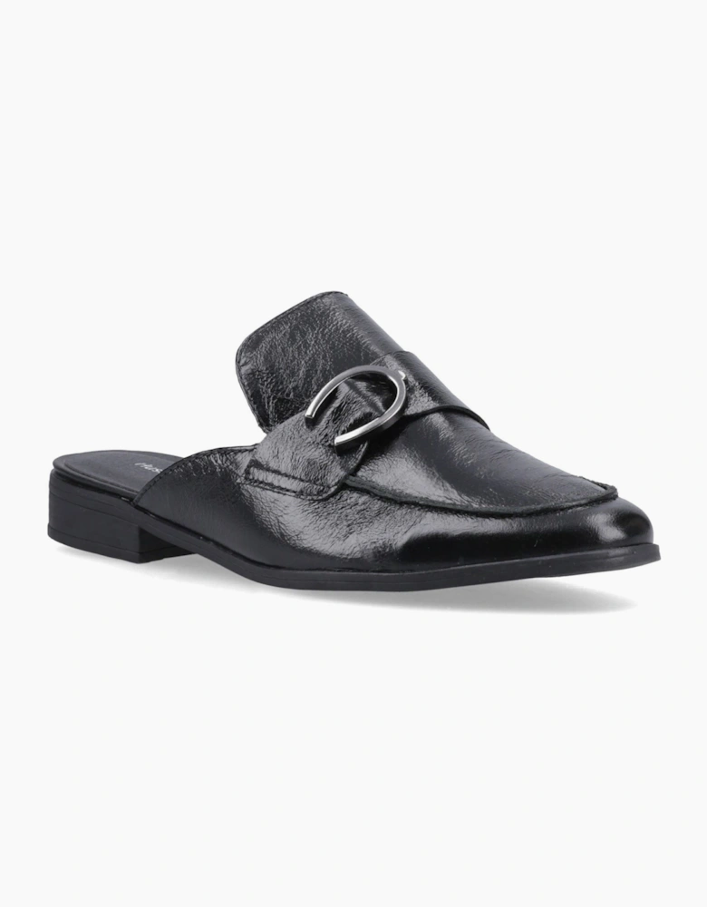Hush Puppies Calla Leather Women's Black Mules