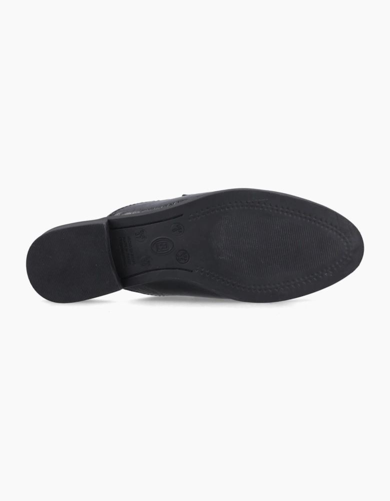 Hush Puppies Calla Leather Women's Black Mules