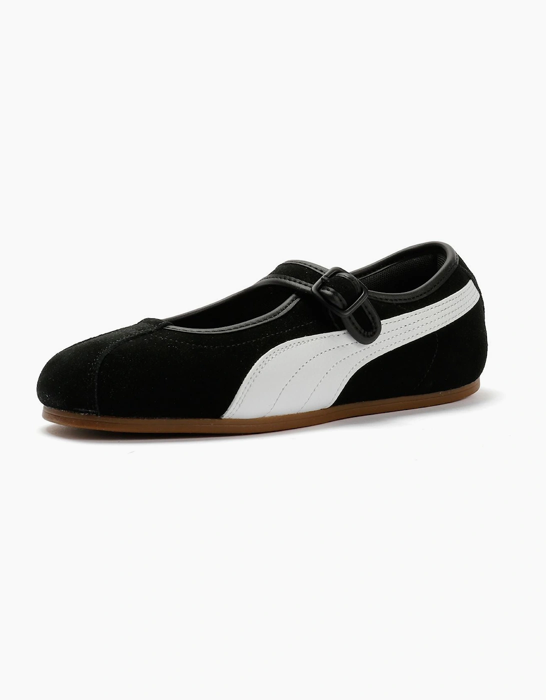 Puma Tacklette Suede Women's Black/White Shoes