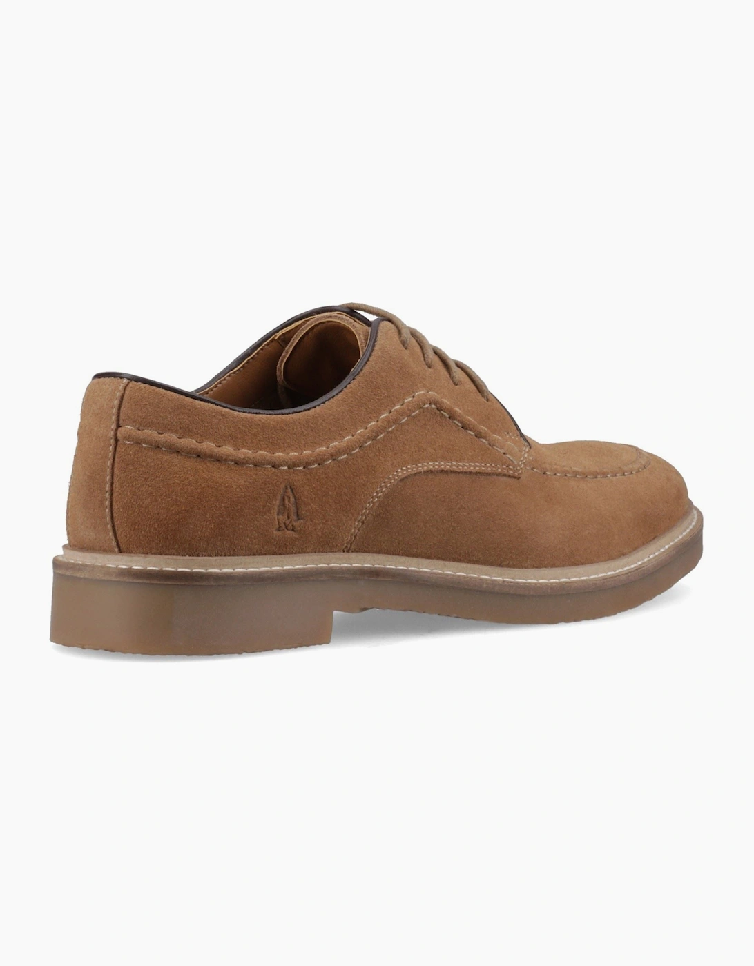 Hush Puppies Genny Leather Men's Taupe Lace-Up Shoes