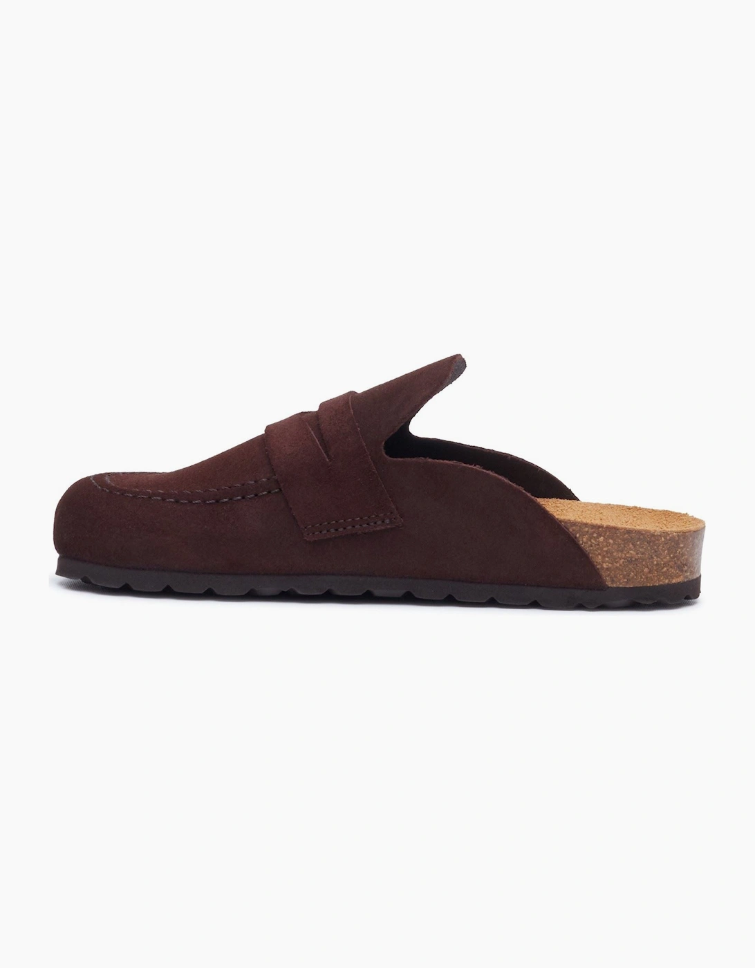 Hush Puppies Briar Closed Toe Suede Women's CHOCOLATE Mules