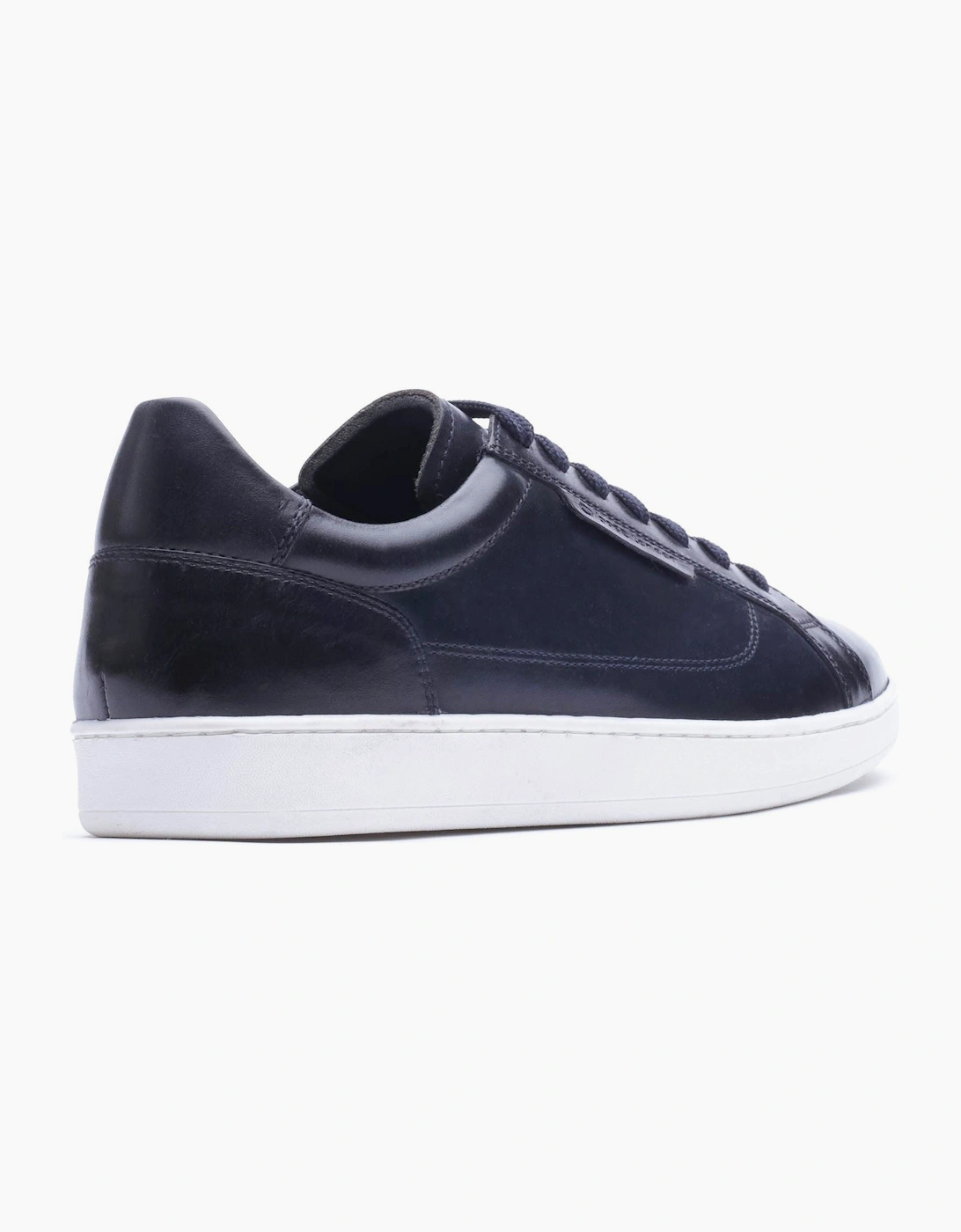 Base London Zammo Leather Men's NAVY Trainers