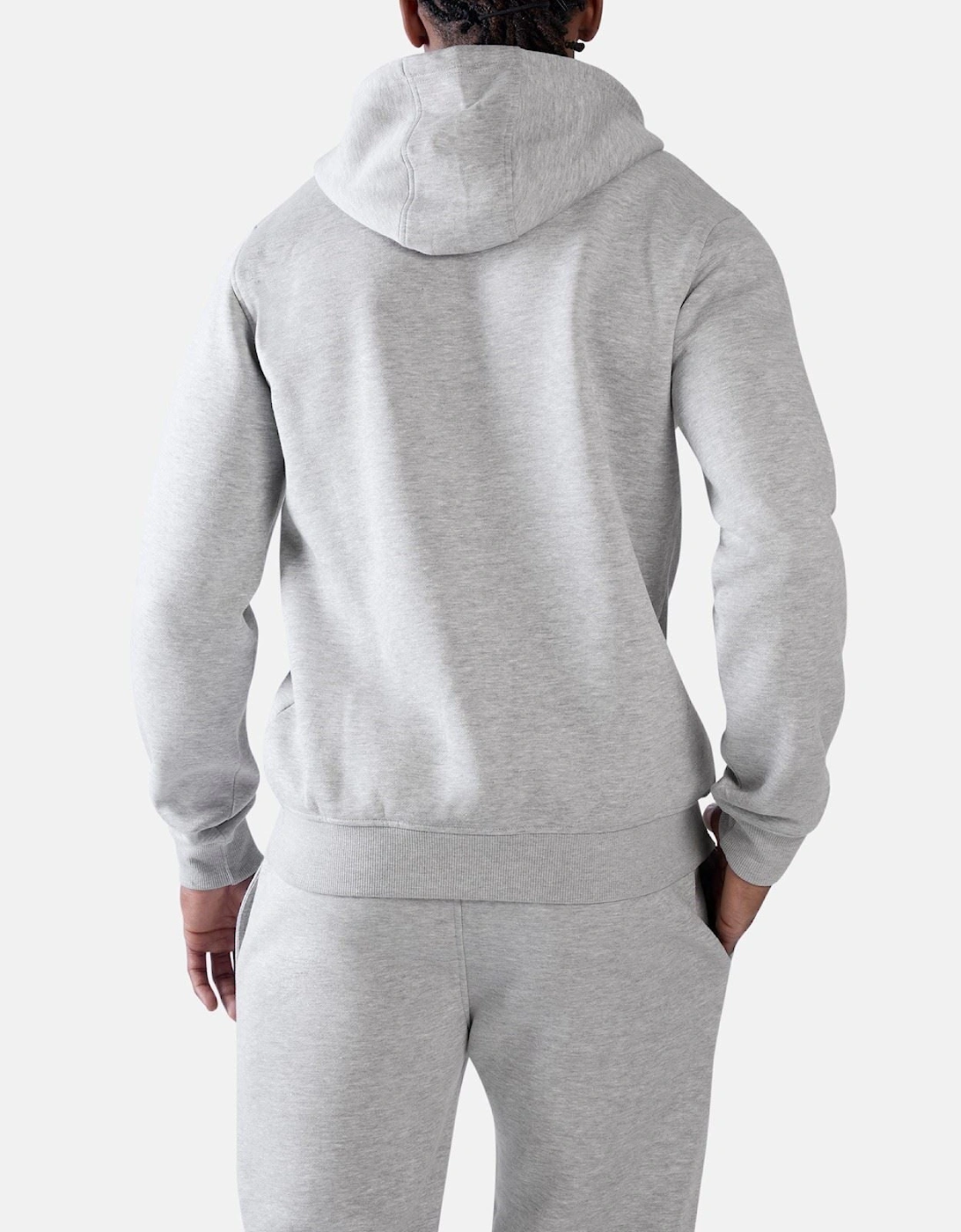 Reebok ID 2-Col Logo Cotton Men's Grey Hoodie
