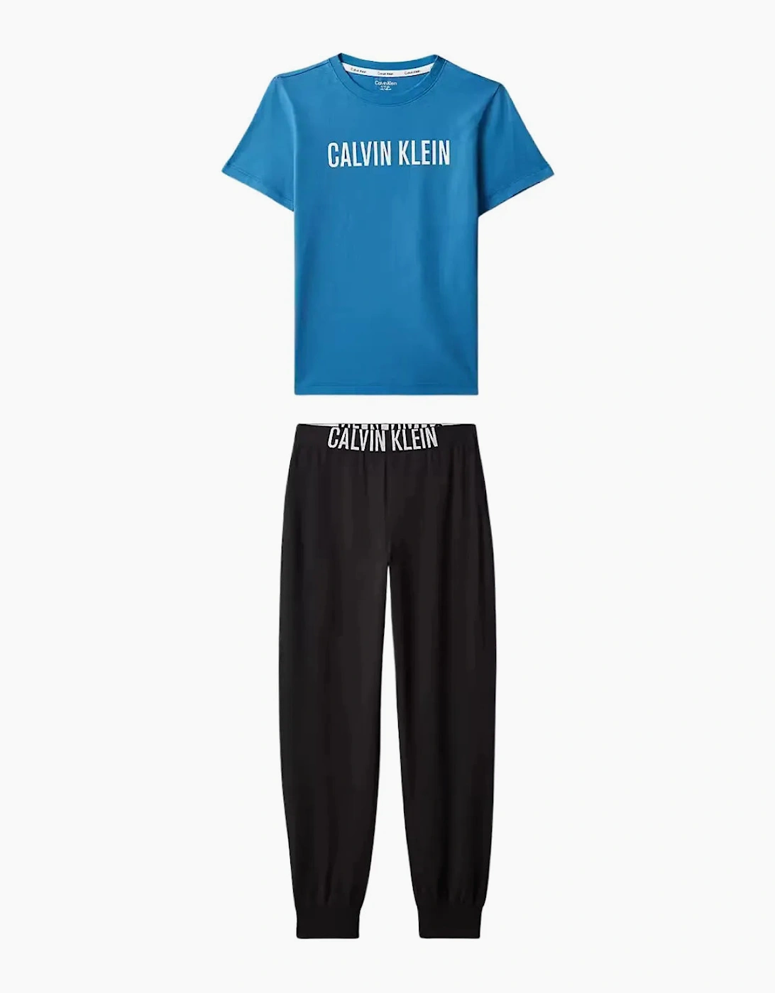 Boys Intense Power Pyjama Set, Blue/Black