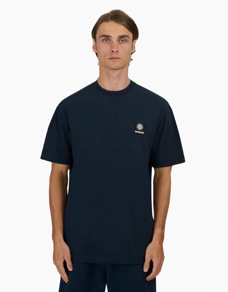 Sandbanks Relaxed Fit T-Shirt Navy