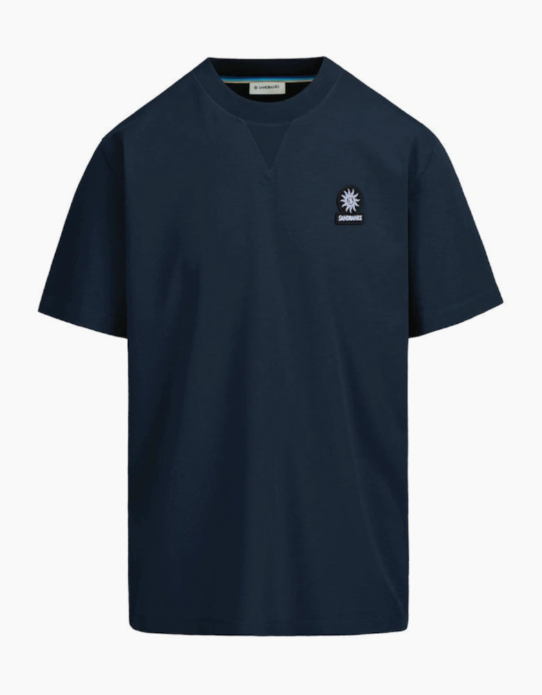 Sandbanks Relaxed Fit T-Shirt Navy