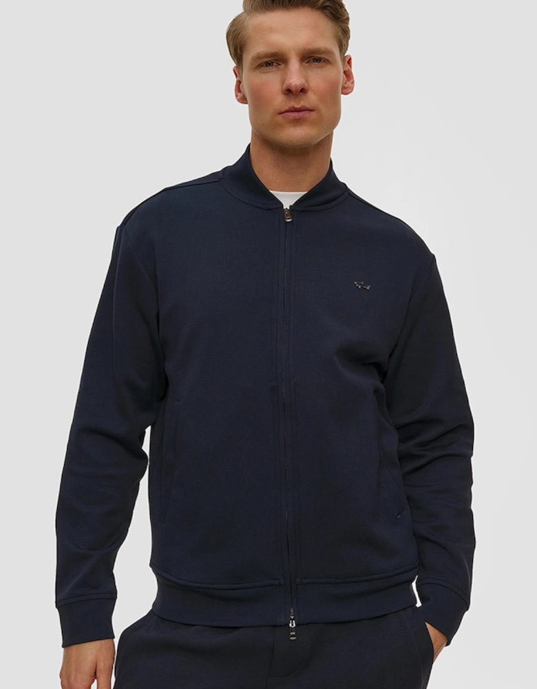Paul & Shark Active Fleece Soft Cotton Full Zip Jacket