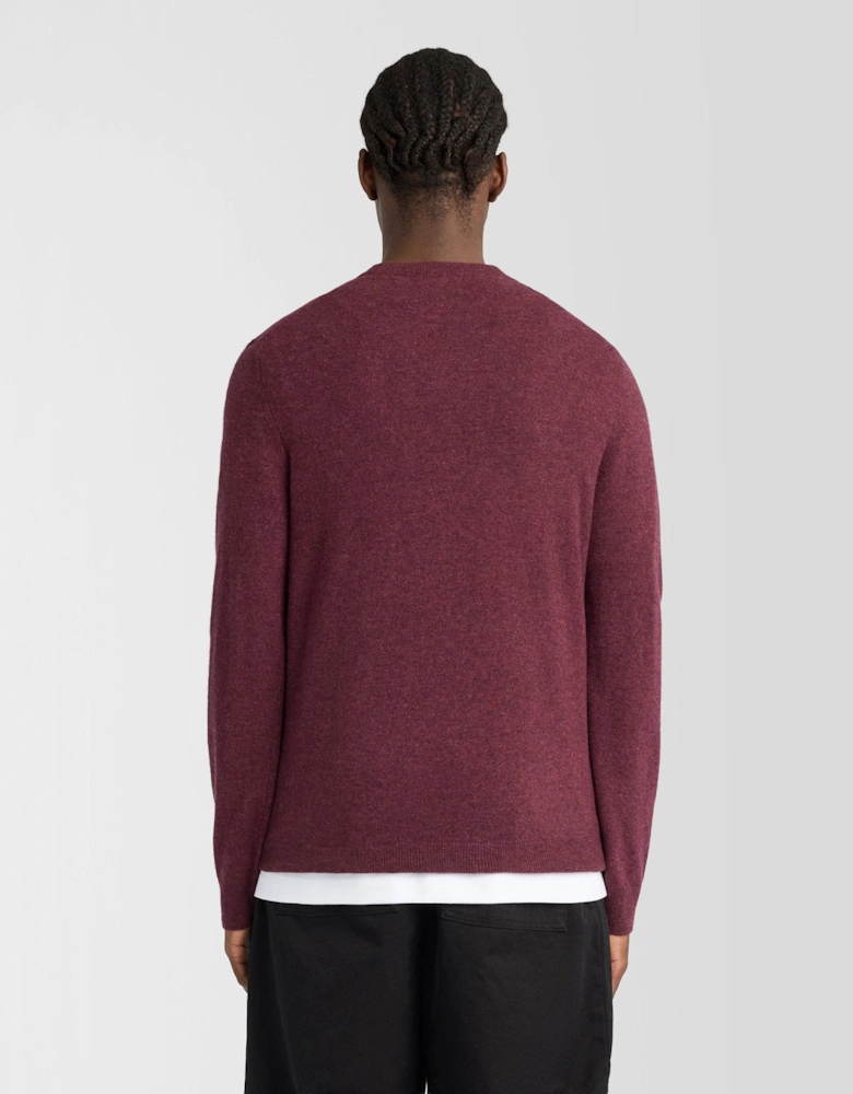 Lambswool Blend Crew Neck Jumper