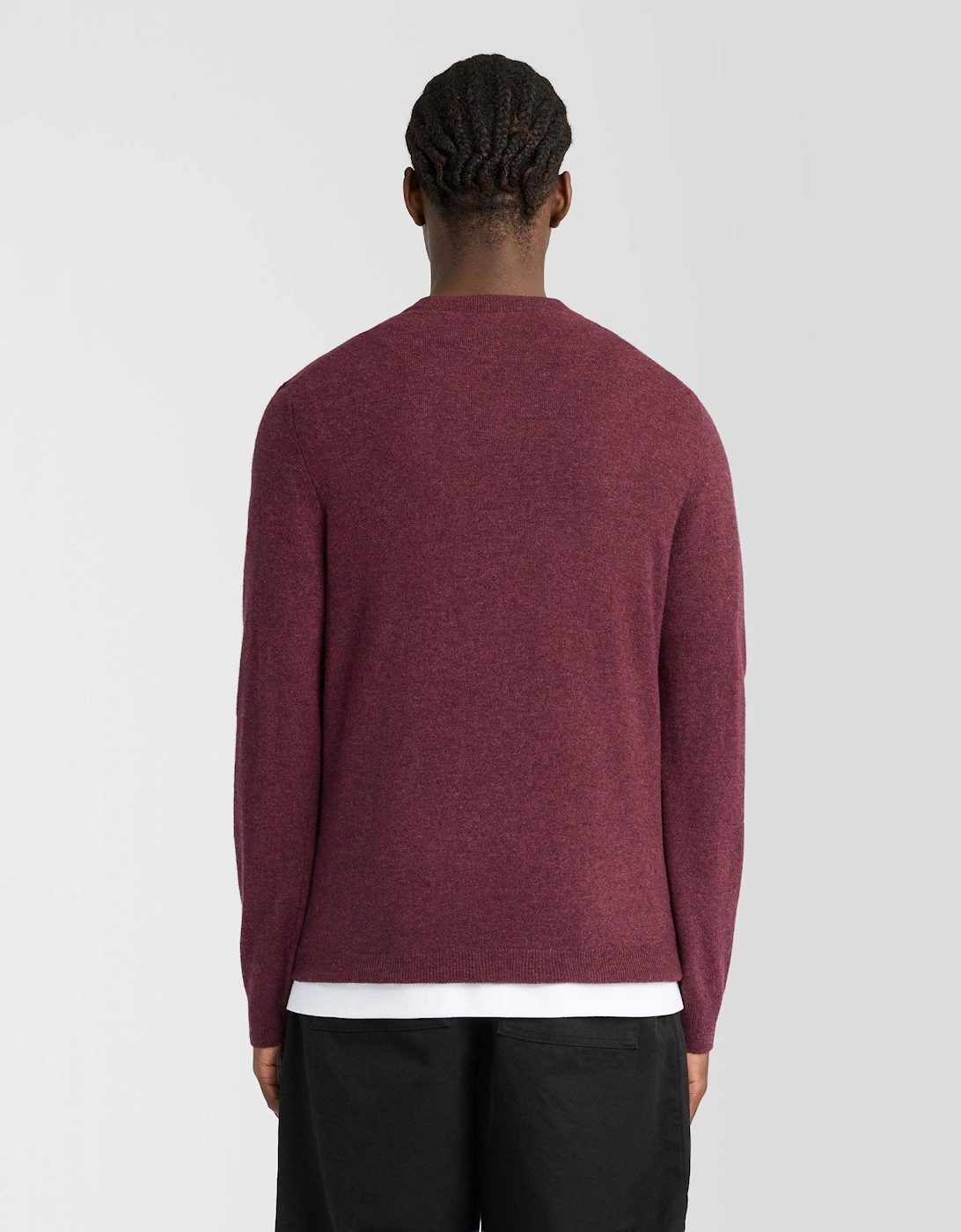 Lambswool Blend Crew Neck Jumper