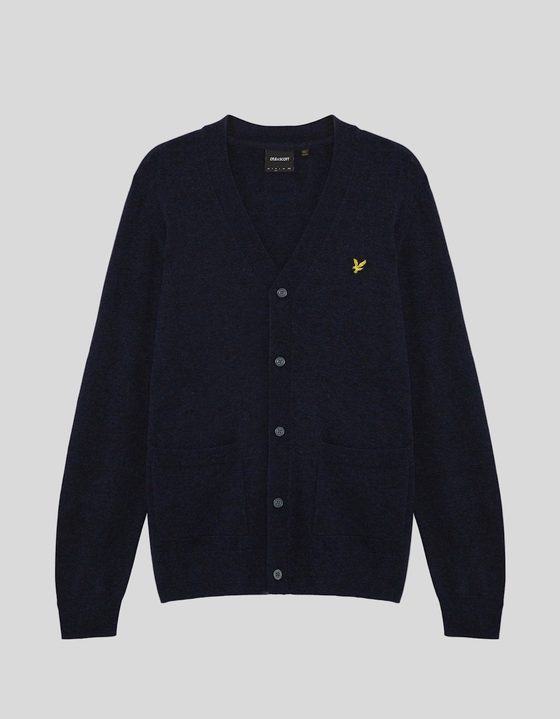 Lambswool Blend V-Neck Cardigan