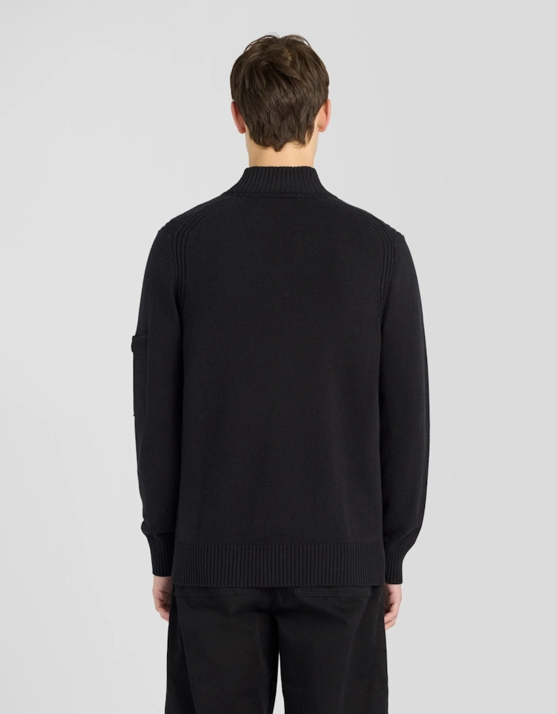 Rib Detail Button Cardigan