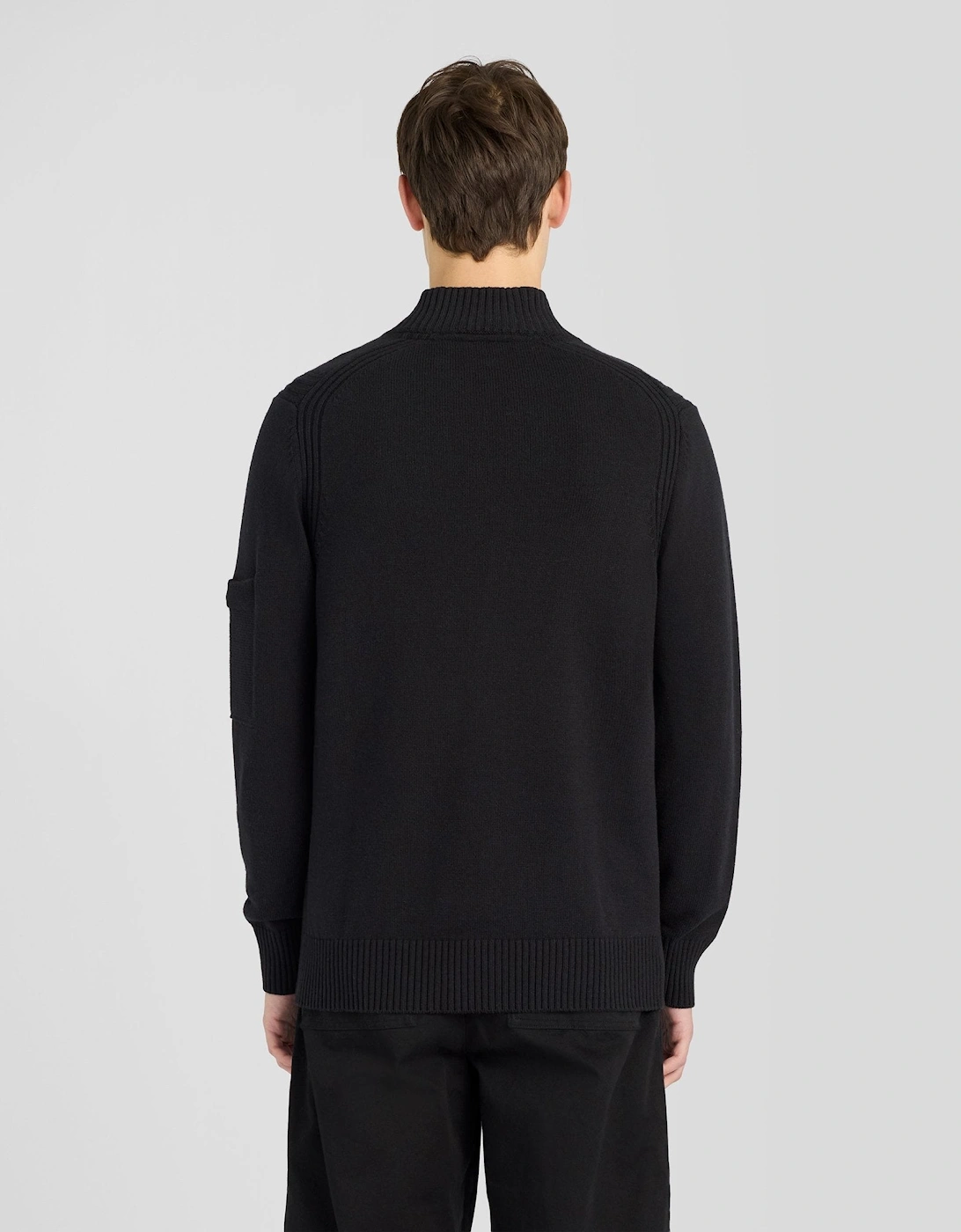 Rib Detail Button Cardigan