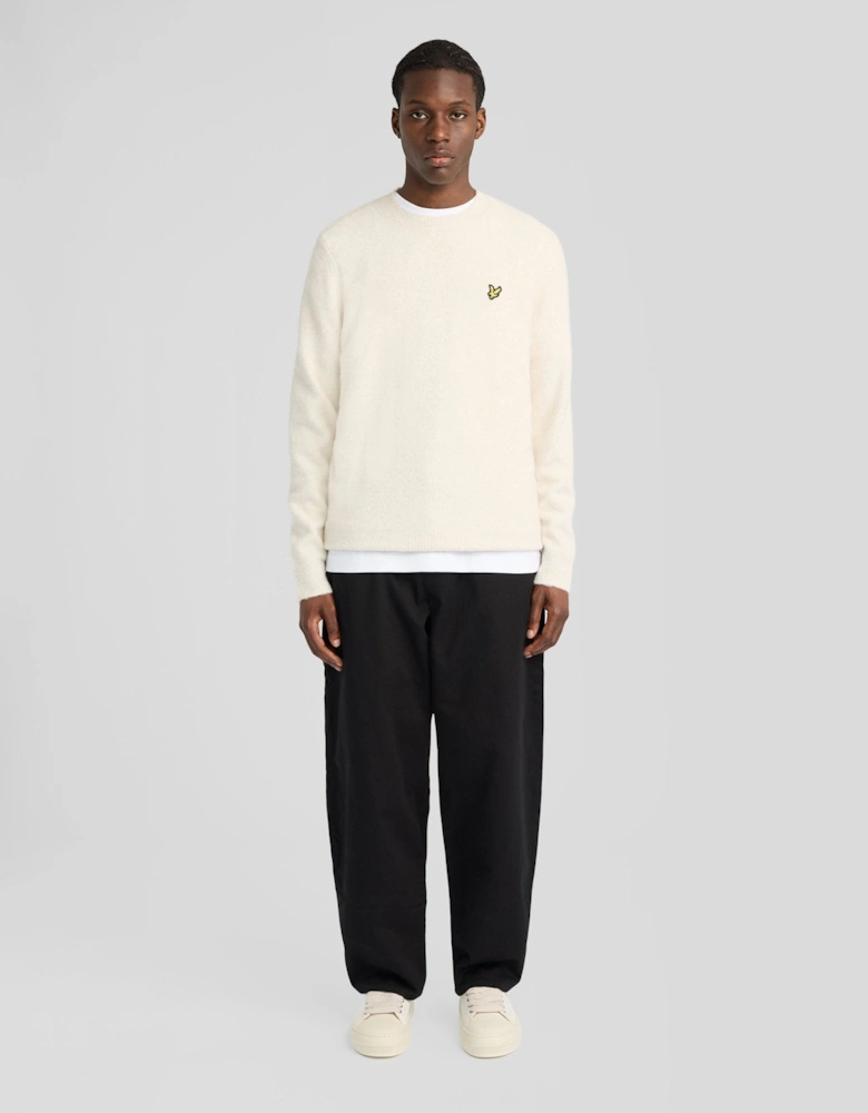 Brushed Crew Neck Jumper