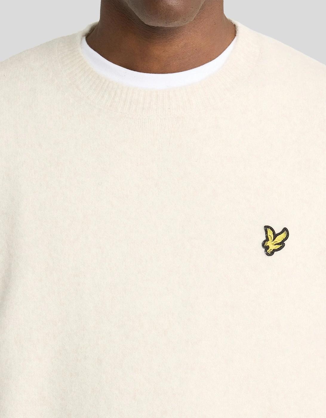 Brushed Crew Neck Jumper