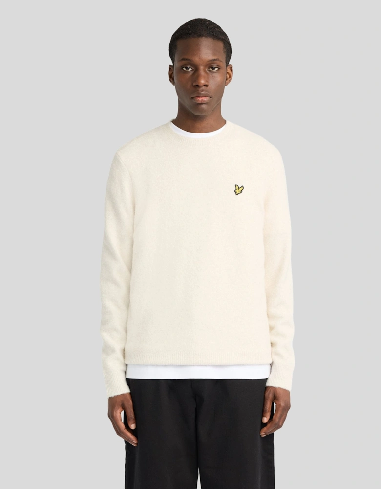 Brushed Crew Neck Jumper