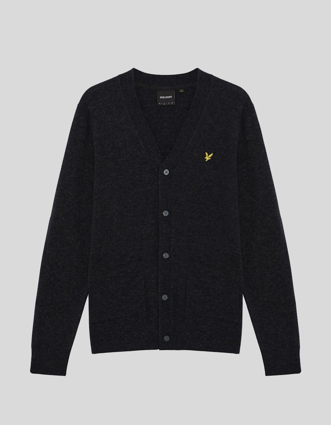 Lambswool Blend V-Neck Cardigan