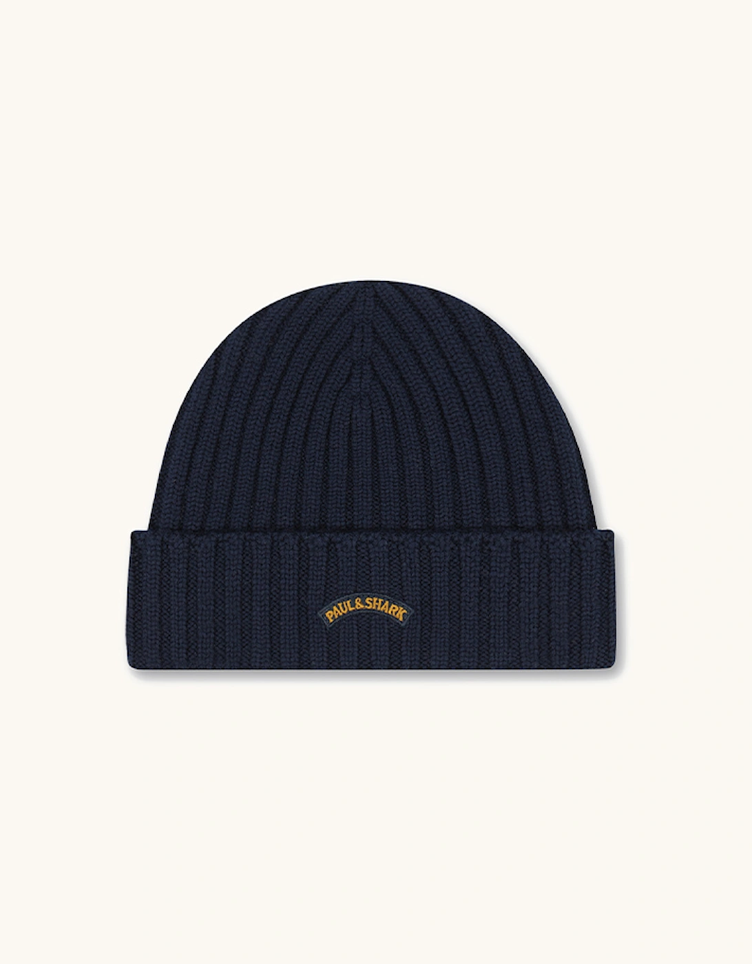 Paul & Shark Wool Beanie - One Size - Navy - Image 7
