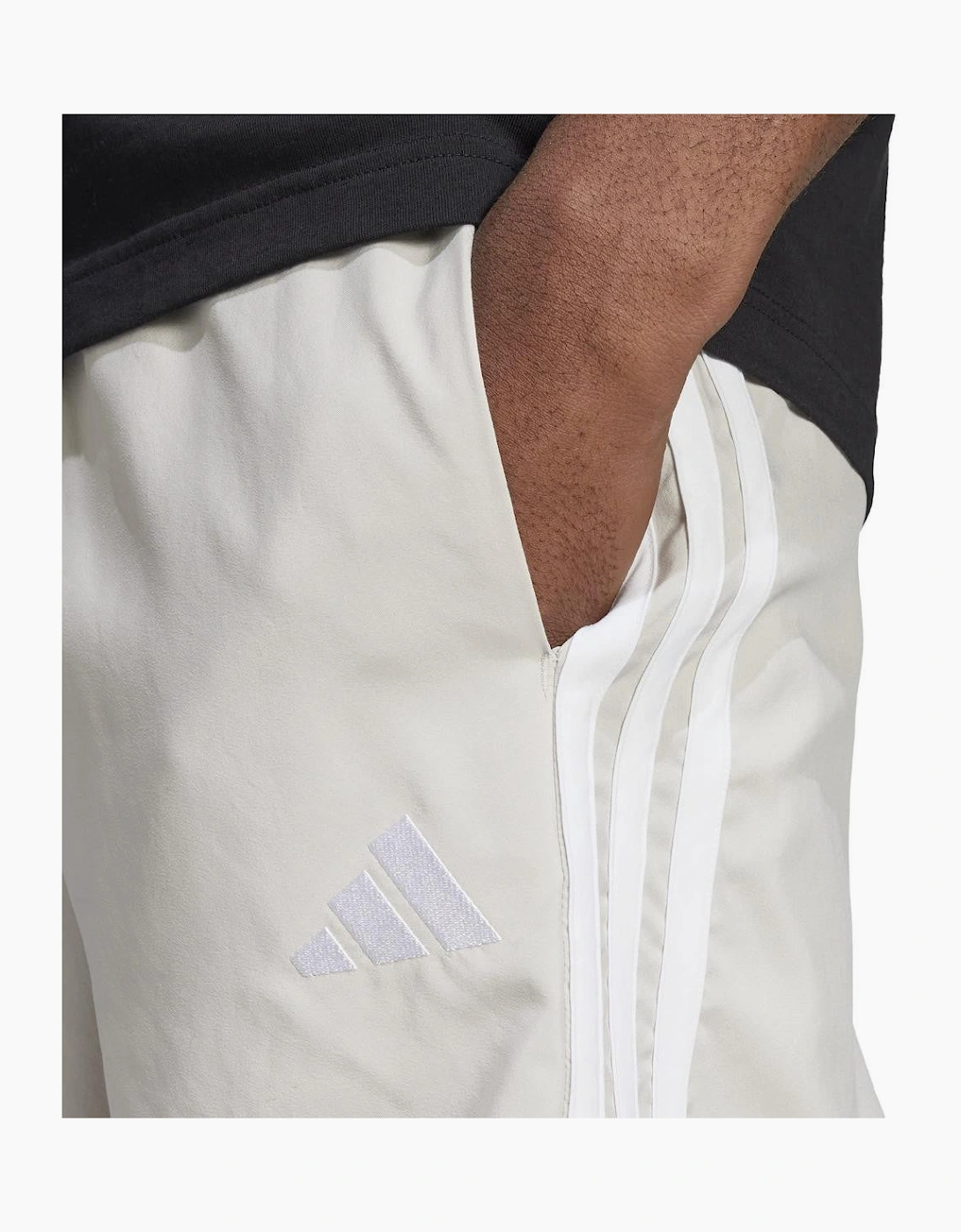 Adidas Mens 3 Stripe Chelsea Shorts
