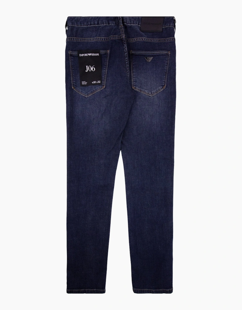 Emporio Armani J06 Slim Fit Light Weight Jean Medium Blue