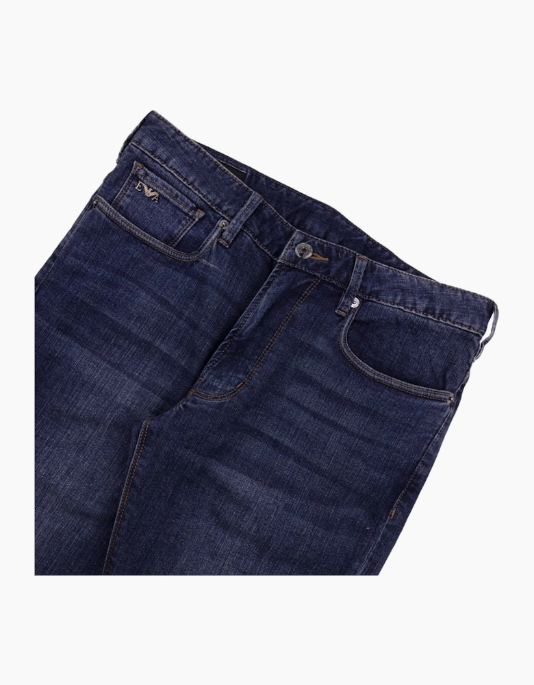 Emporio Armani J06 Slim Fit Light Weight Jean Medium Blue