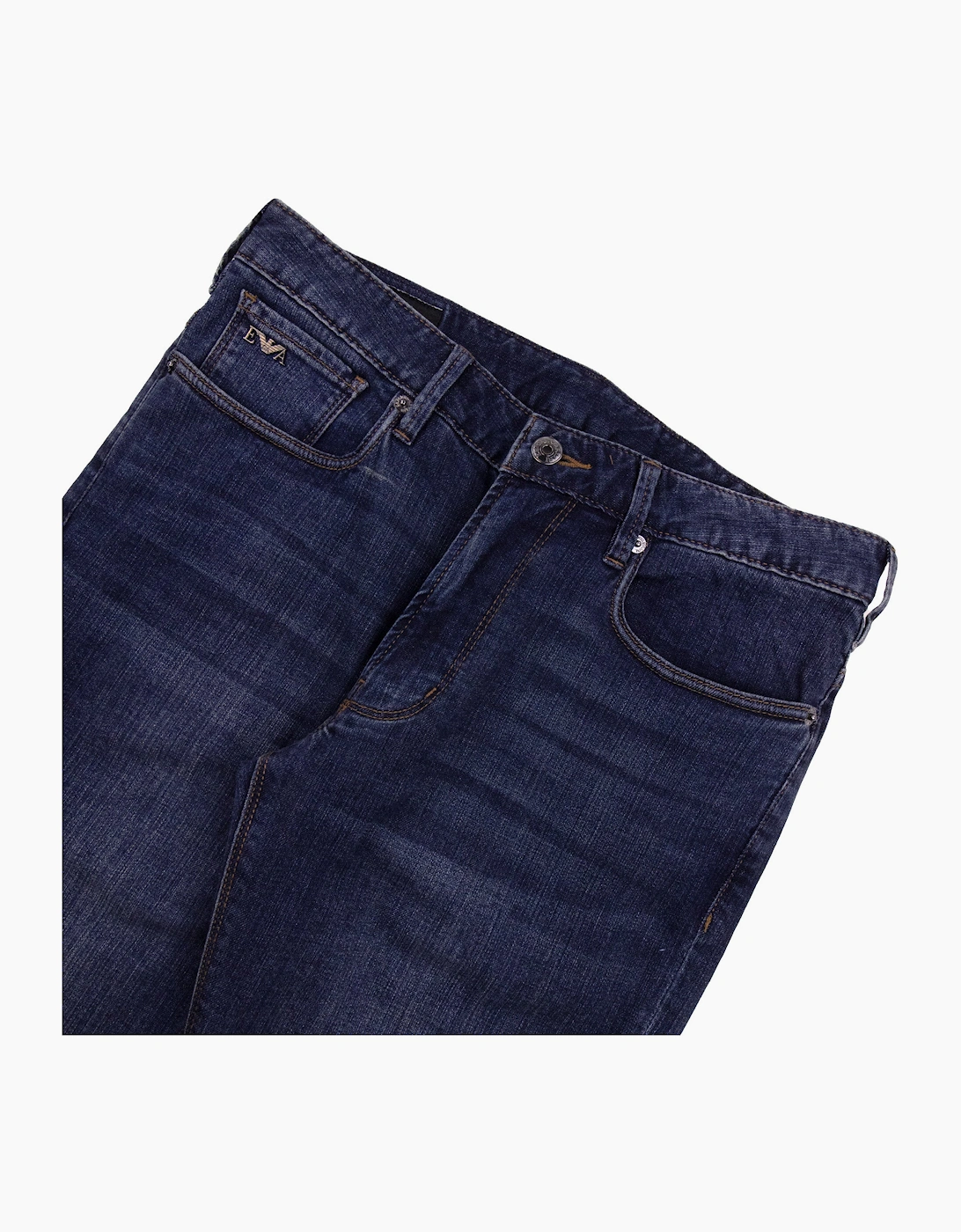 Emporio Armani J06 Slim Fit Light Weight Jean Medium Blue