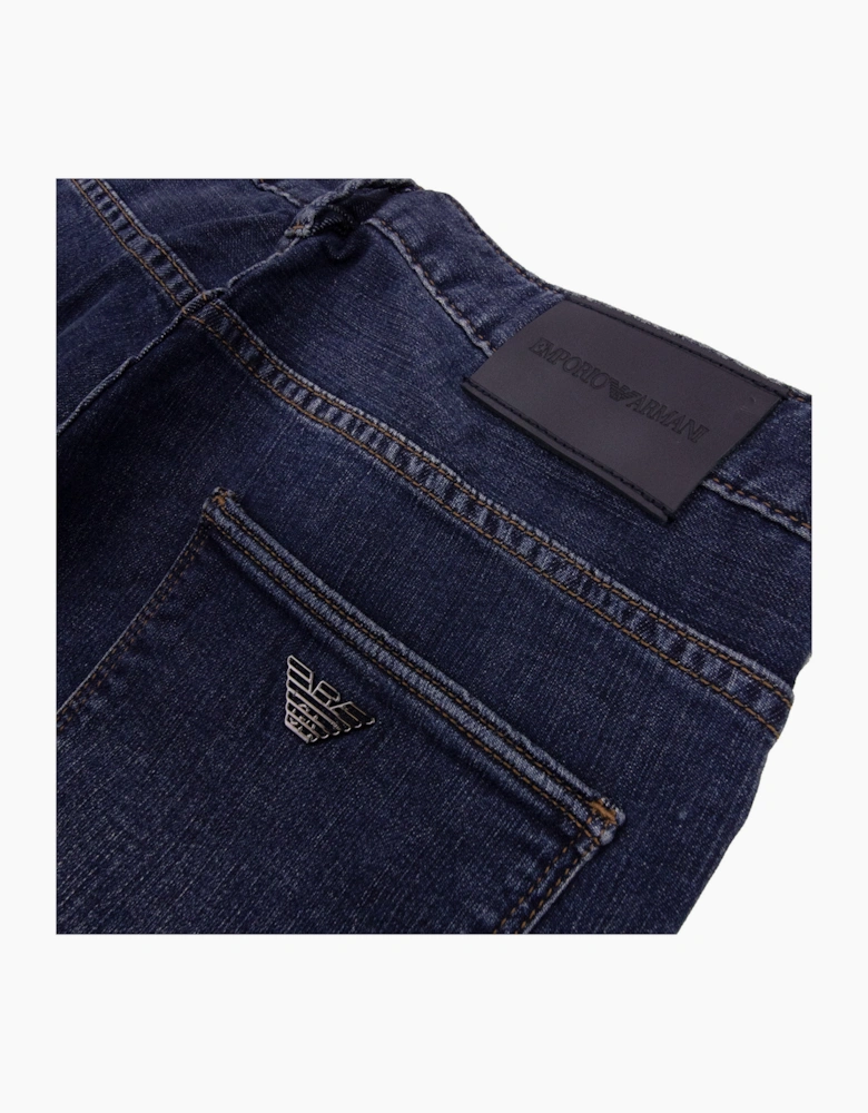 Emporio Armani J06 Slim Fit Light Weight Jean Medium Blue