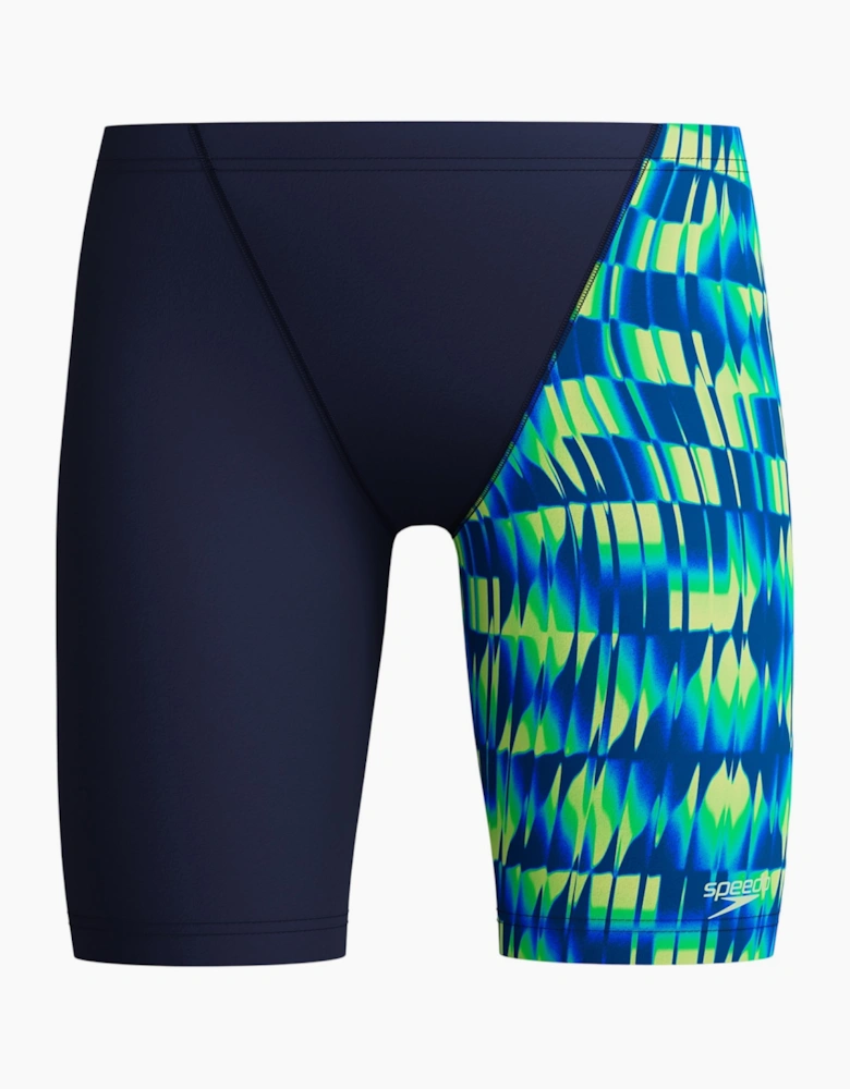 Speedo Boys Geometric Shapes V-Cut Jammer Shorts
