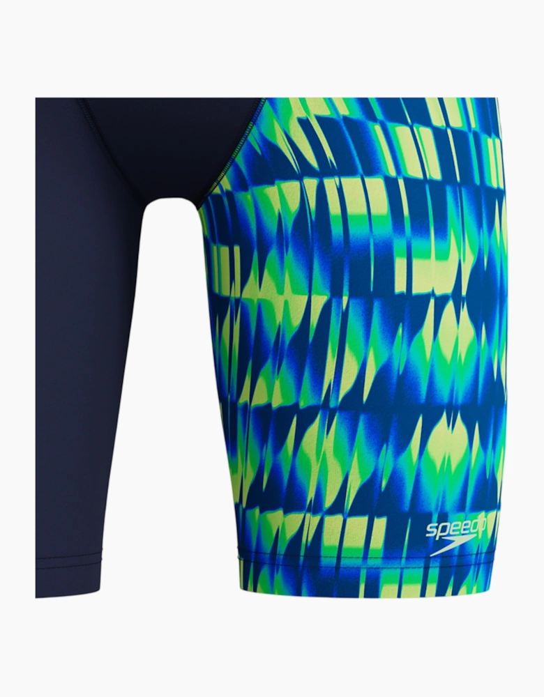 Speedo Boys Geometric Shapes V-Cut Jammer Shorts