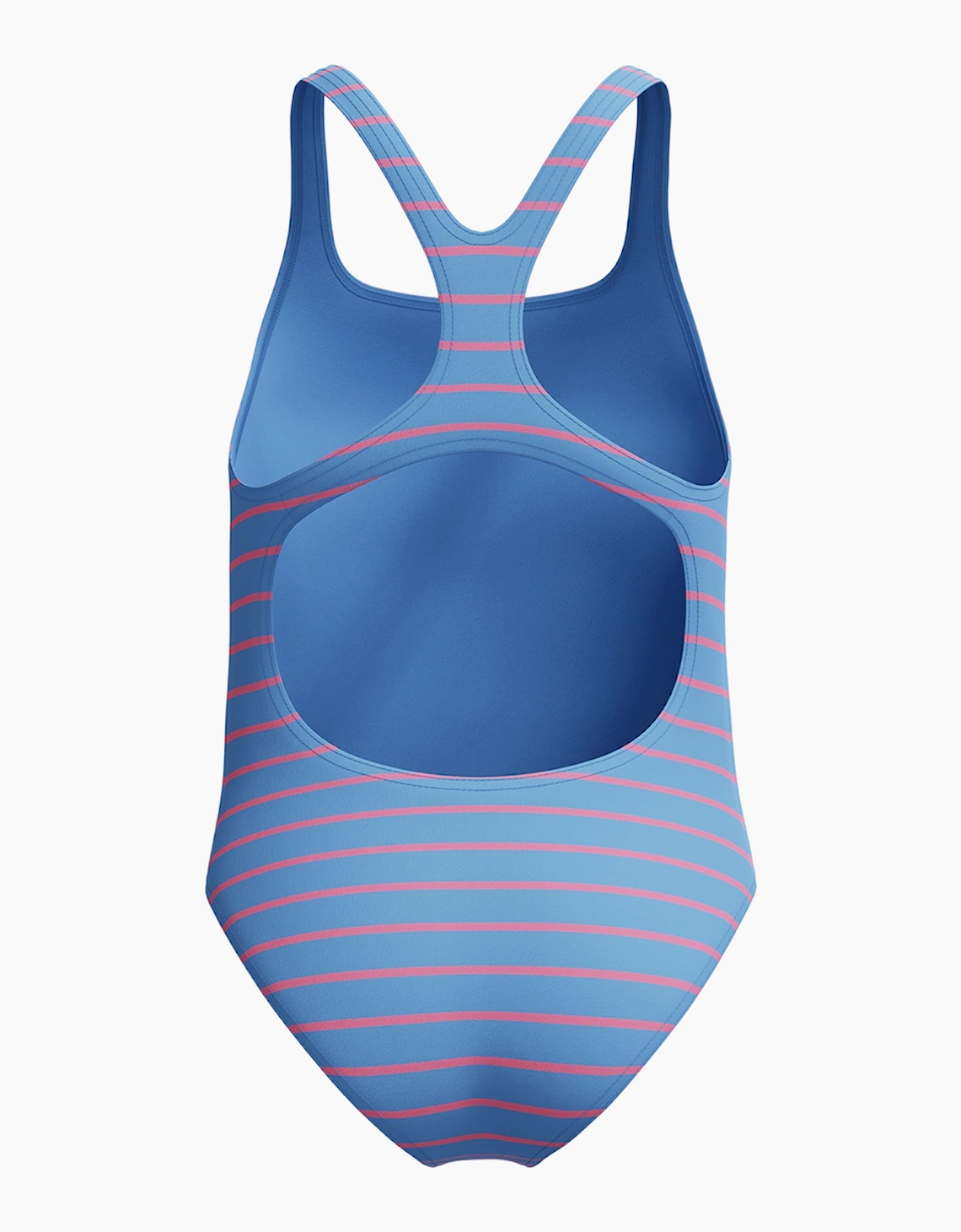 Speedo Girls Medalist Striped One Piece Swimsuit