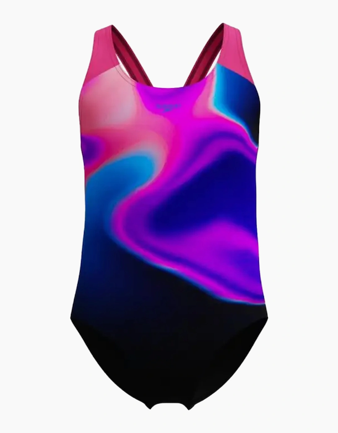 Speedo Girls Print Splashback One Piece Swimsuit