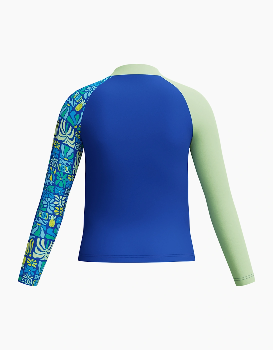 Speedo Childrens/Kids Printed Long-Sleeved Rash Guard