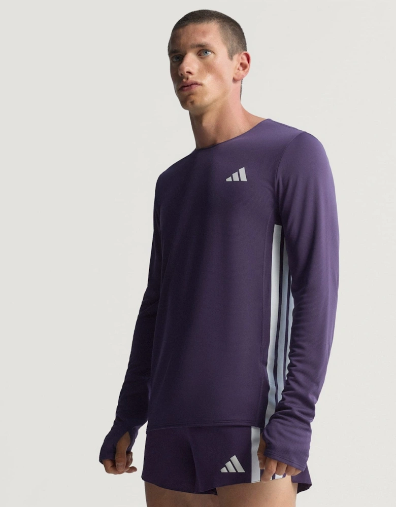 Adidas Adizero Mens Running Long Sleeve Top