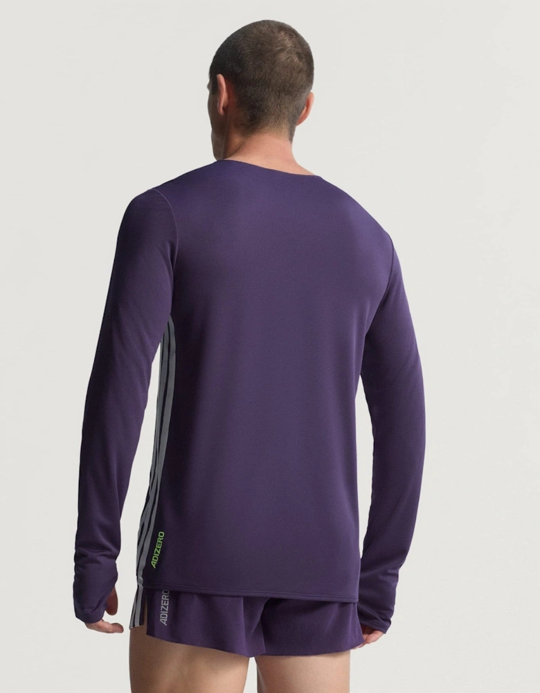 Adidas Adizero Mens Running Long Sleeve Top