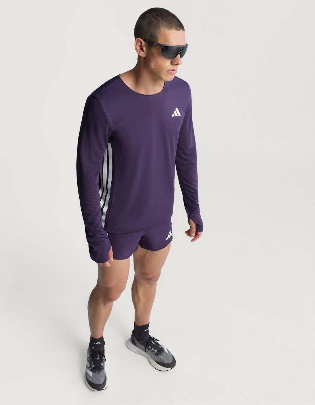 Adidas Adizero Mens Running Long Sleeve Top