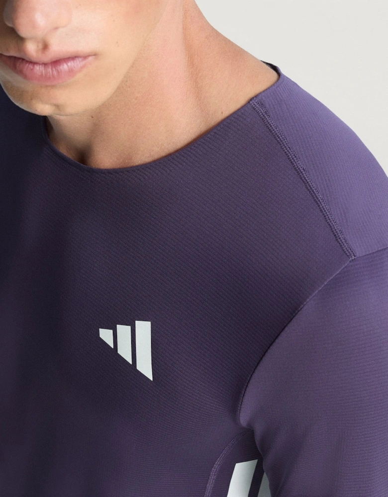 Adidas Adizero Mens Running Long Sleeve Top
