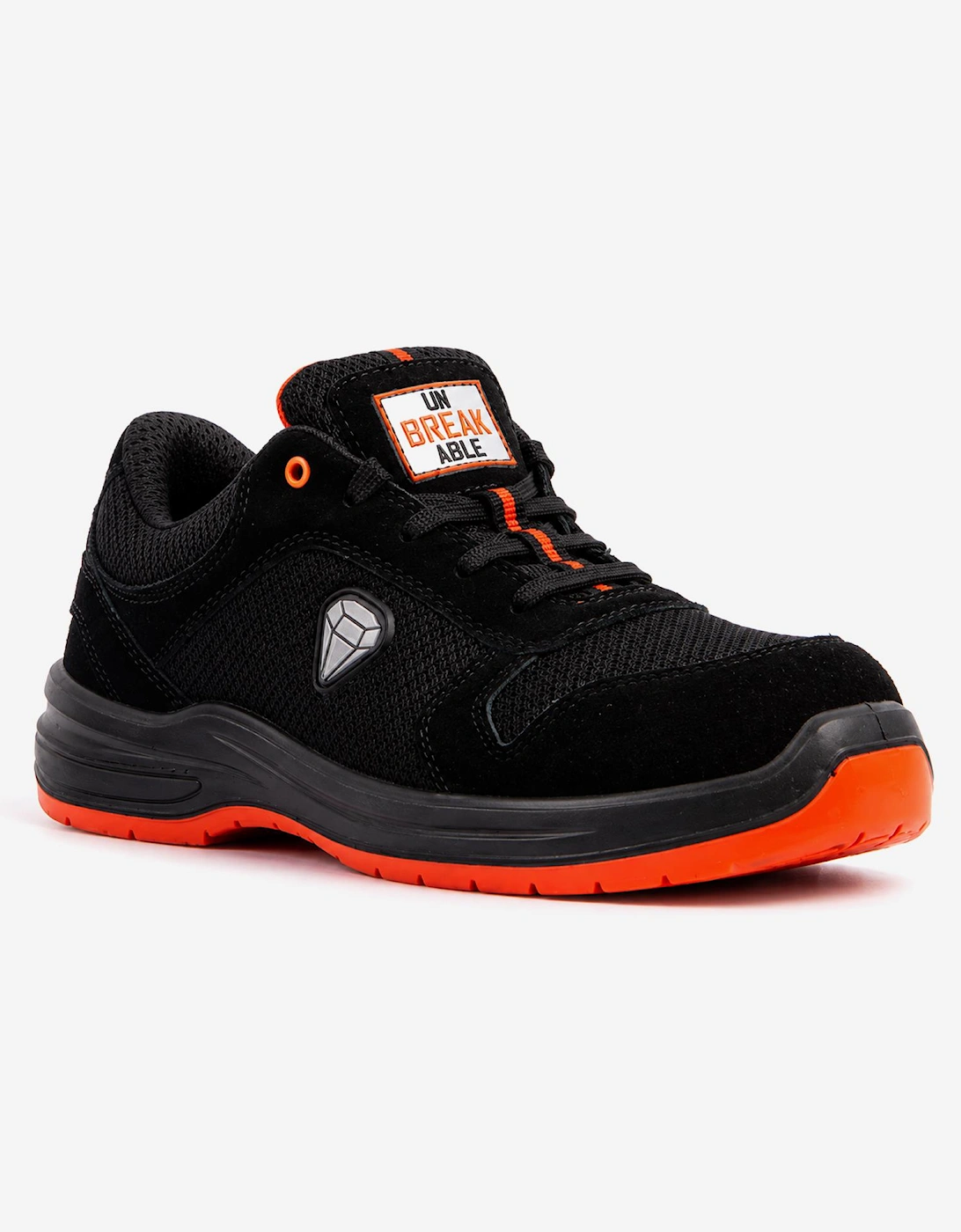 Unbreakable U117 Reef Low Unisex Composite Toe Safety Trainers Black