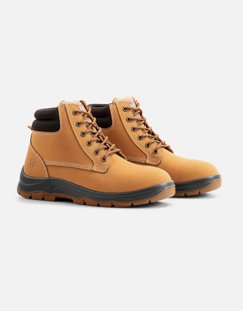 Unbreakable U104 Comet Unisex Steel Toe Safety Boots Honey