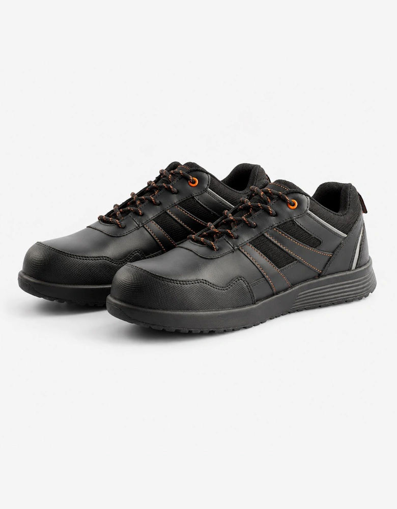 Unbreakable U100 Stream Unisex Composite Toe Safety Trainers Black