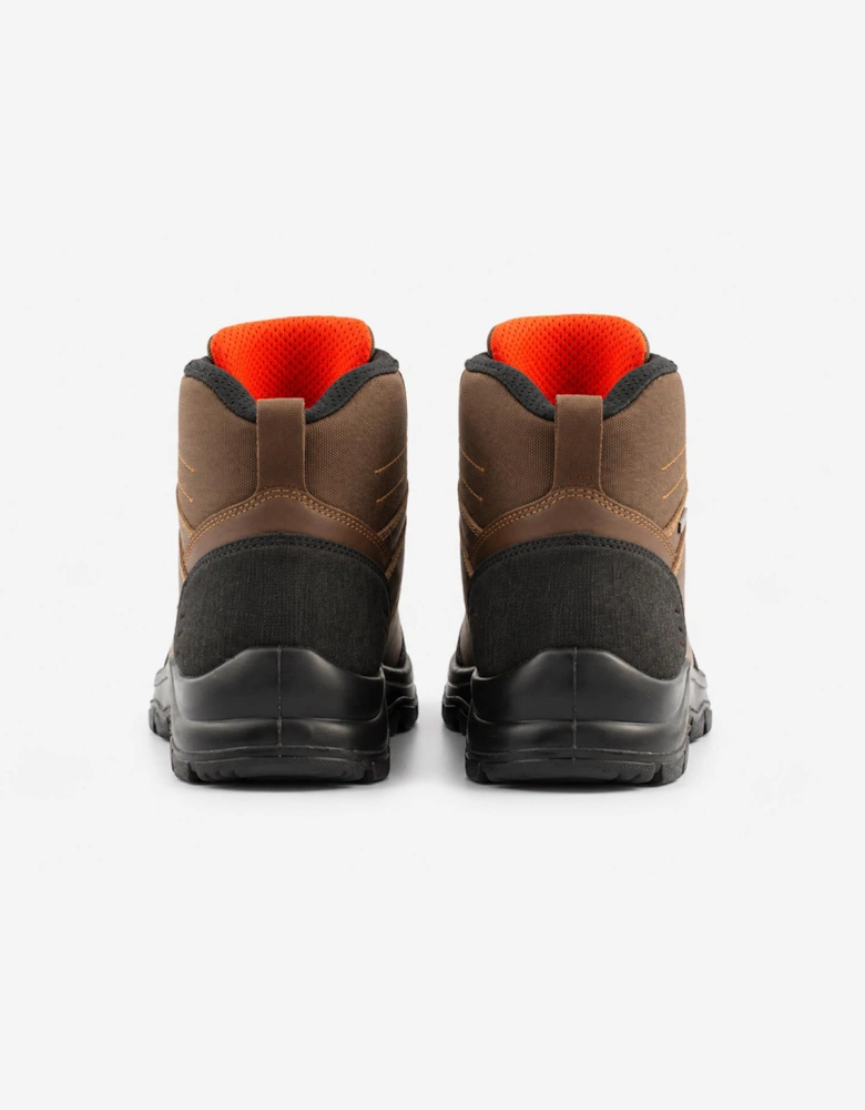 Unbreakable U107 Meteor Unisex Composite Toe Safety Boots Brown