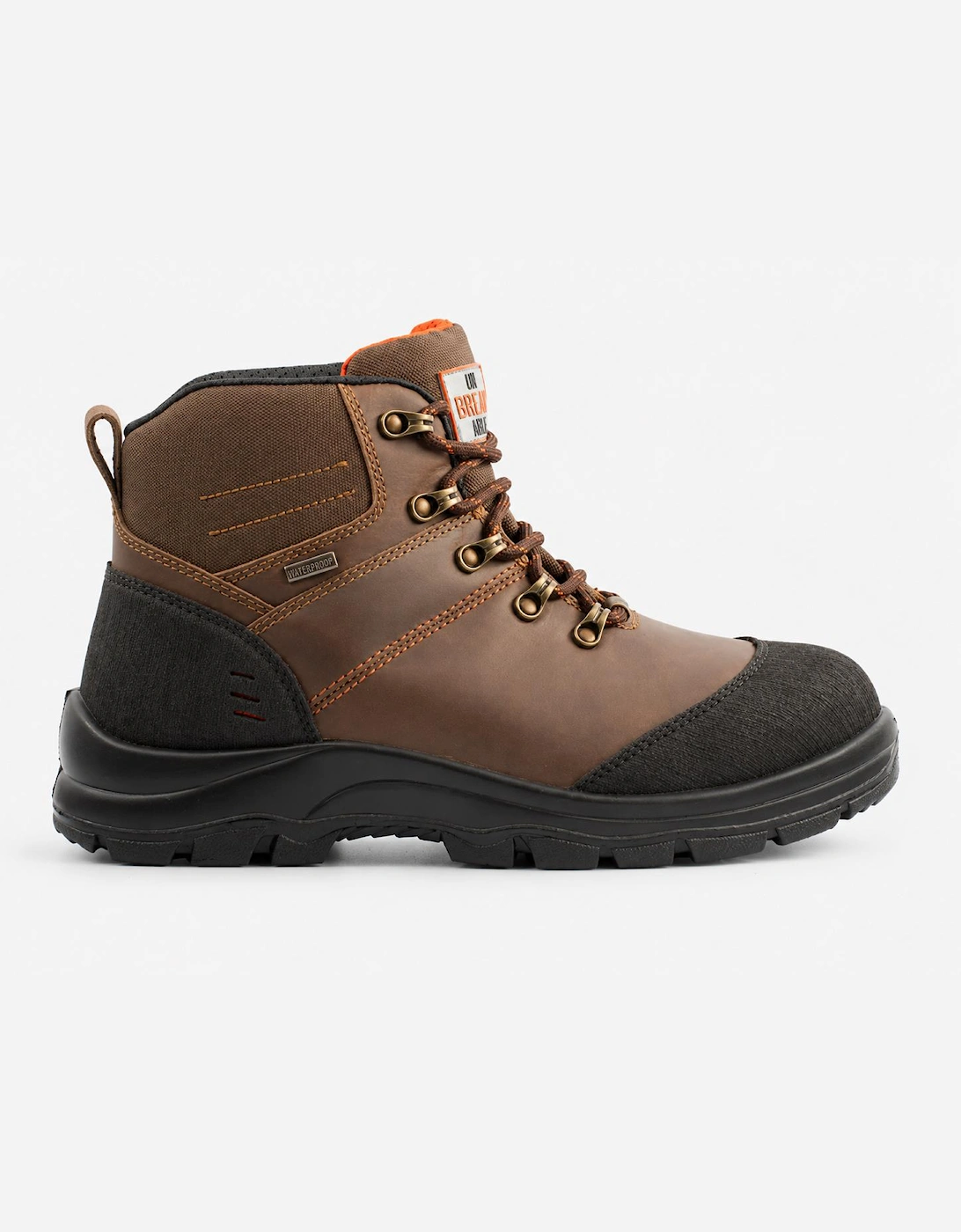 Unbreakable U107 Meteor Unisex Composite Toe Safety Boots Brown