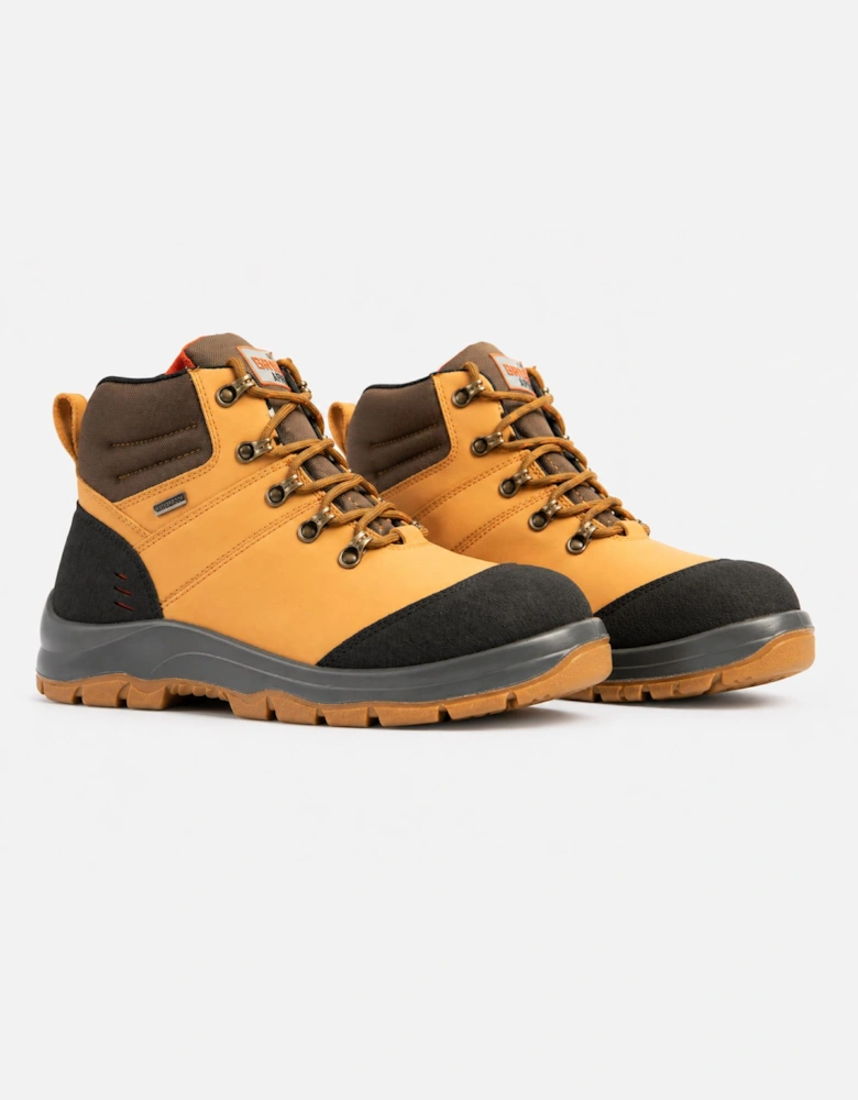 Unbreakable U106 Meteor Unisex Composite Toe Safety Boots Honey