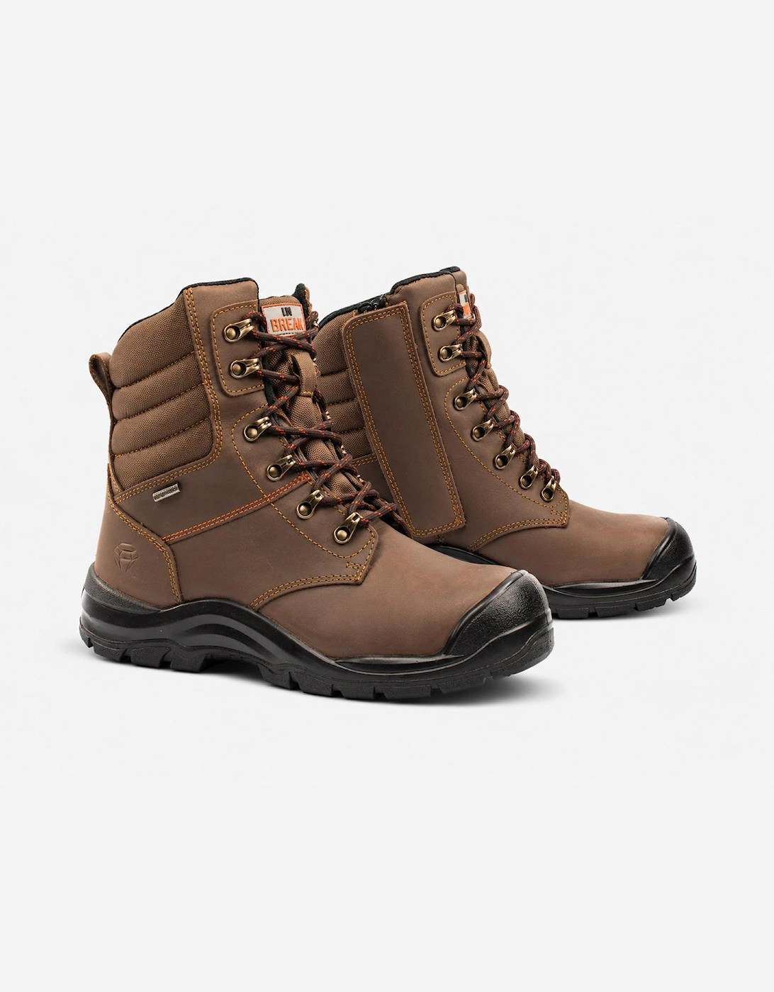 Unbreakable U109 Tornado Unisex Composite Toe Safety Boots Brown